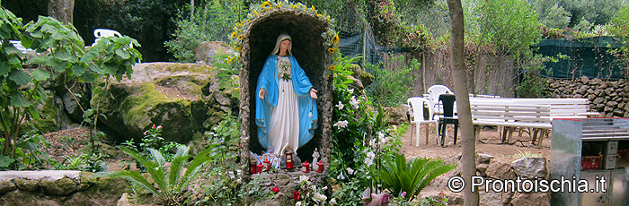 Ischia, dove appare la Madonna