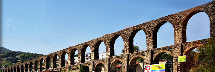 L'Acquedotto dei Pilastri e la fonte di Buceto