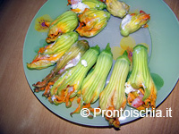 Zeppole con fiori di zucca e zucchini ripieni 29