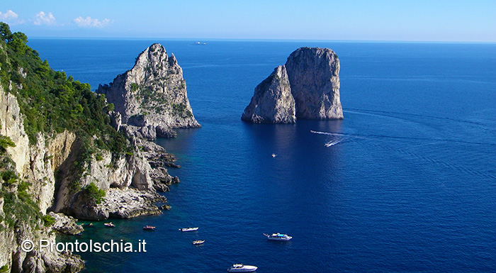 Escursione in Barca: gita a Capri