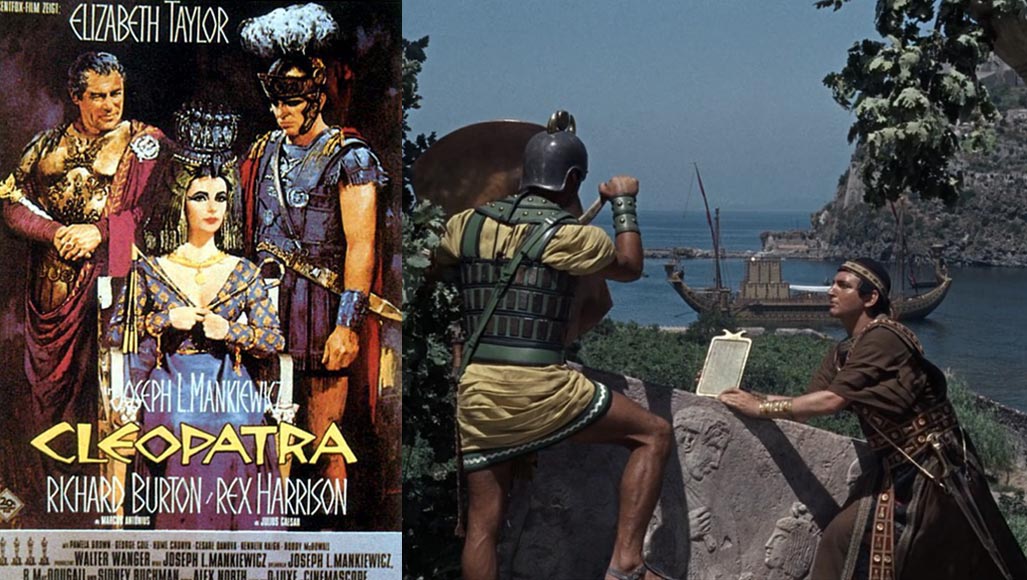 Cleopatra, il colossal girato a Ischia